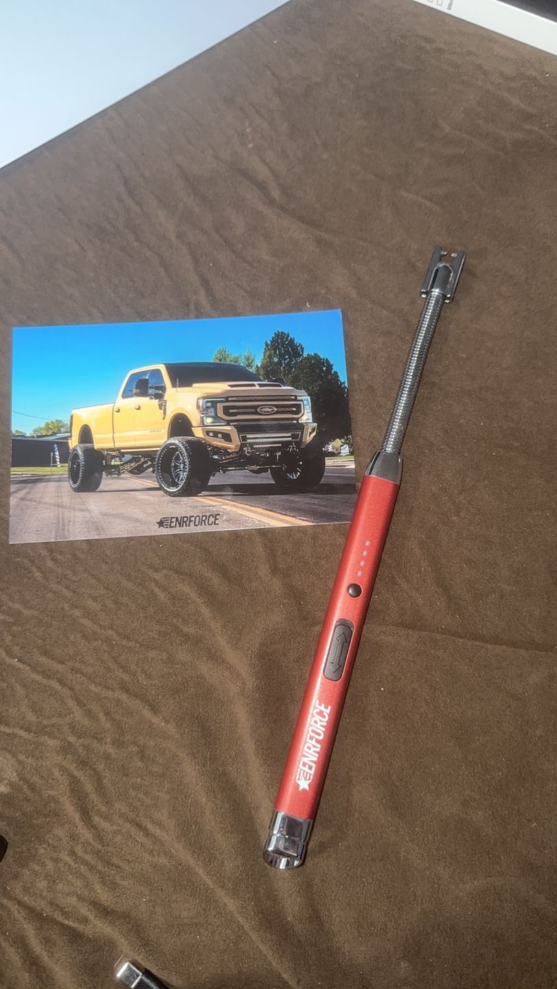 Customer photo review of 360 Degree Household Arc Lighter
