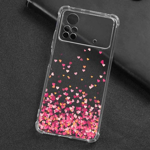 Customer photo review of Capinha Anti Impacto Corações para Apple iPhone 14