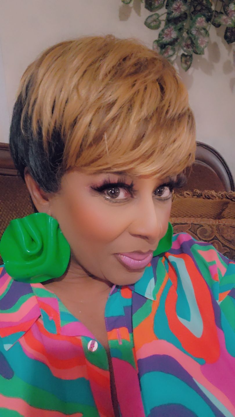 Customer photo review of "Lexi" Stud - All Colors