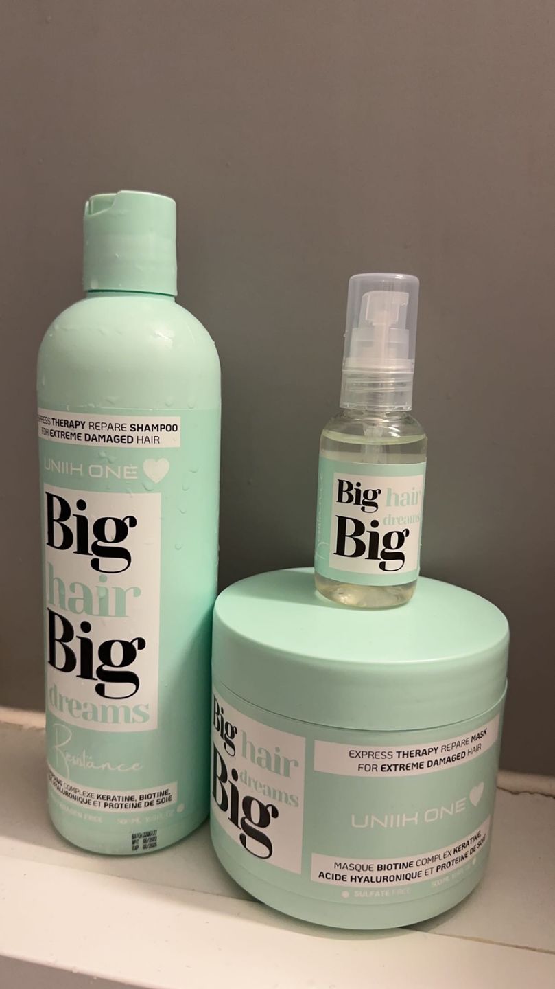 Customer photo review of Gamme Résistance - Shampooing 500 ml