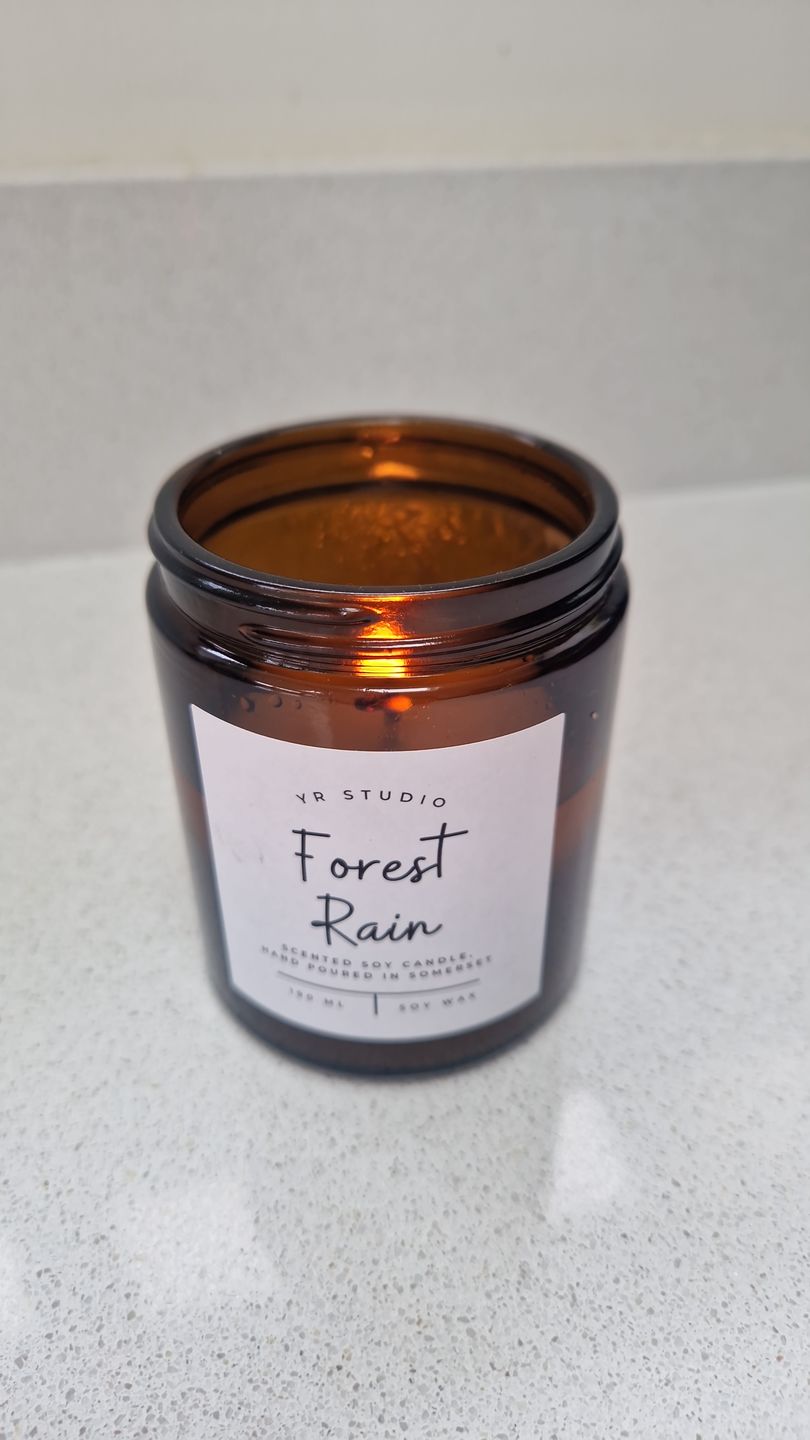 Customer photo review of "Forest Rain" Pine Needle & Rain - Soy Candle
