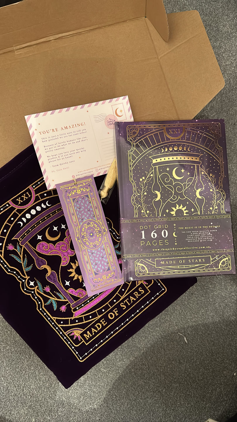Customer photo review of Once Upon a Time Bookmark - Wisteria