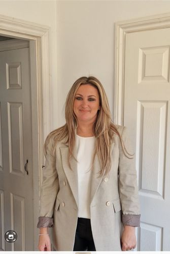 Customer photo review of Invisible Wire Human Hair Extension - Mixed Blonde