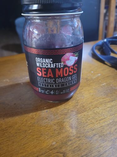 Customer photo review of Electric Dragon Sea Moss Gel