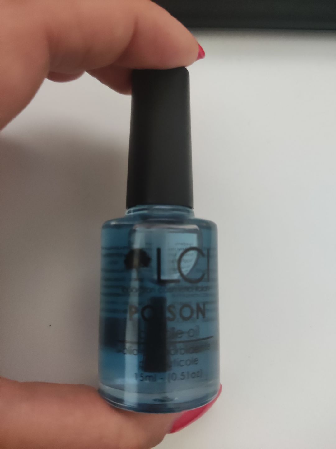 Customer photo review of Olio per cuticole - Vaniglia LCI