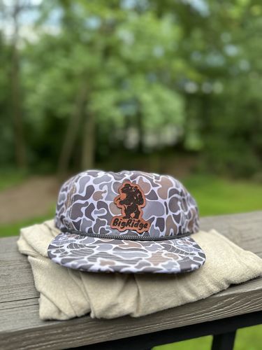 Customer photo review of Custom Leather Patch Rope Hat
