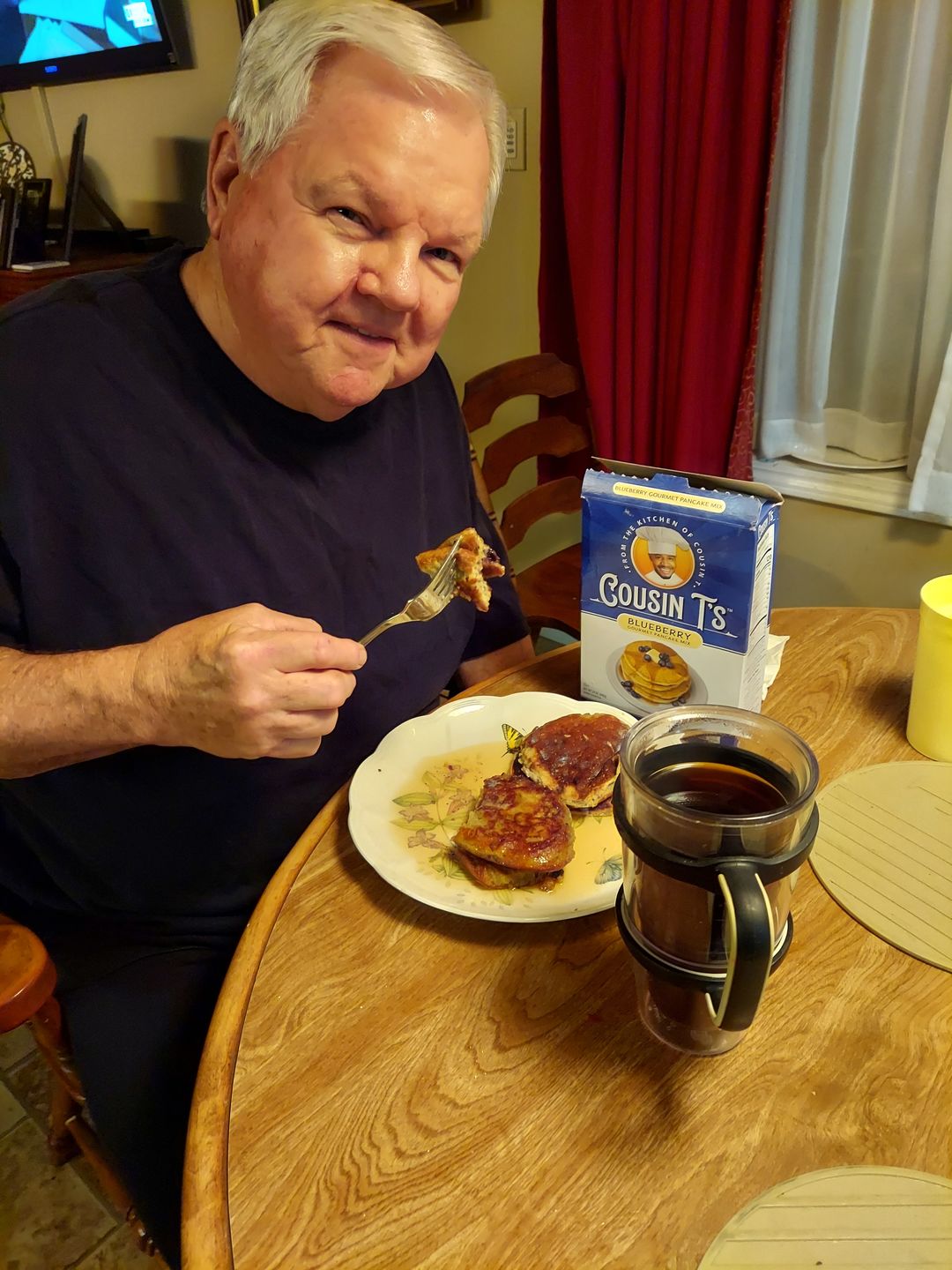 Customer photo review of Cousin T's Maple Syrup & Pancake Mix Bundle