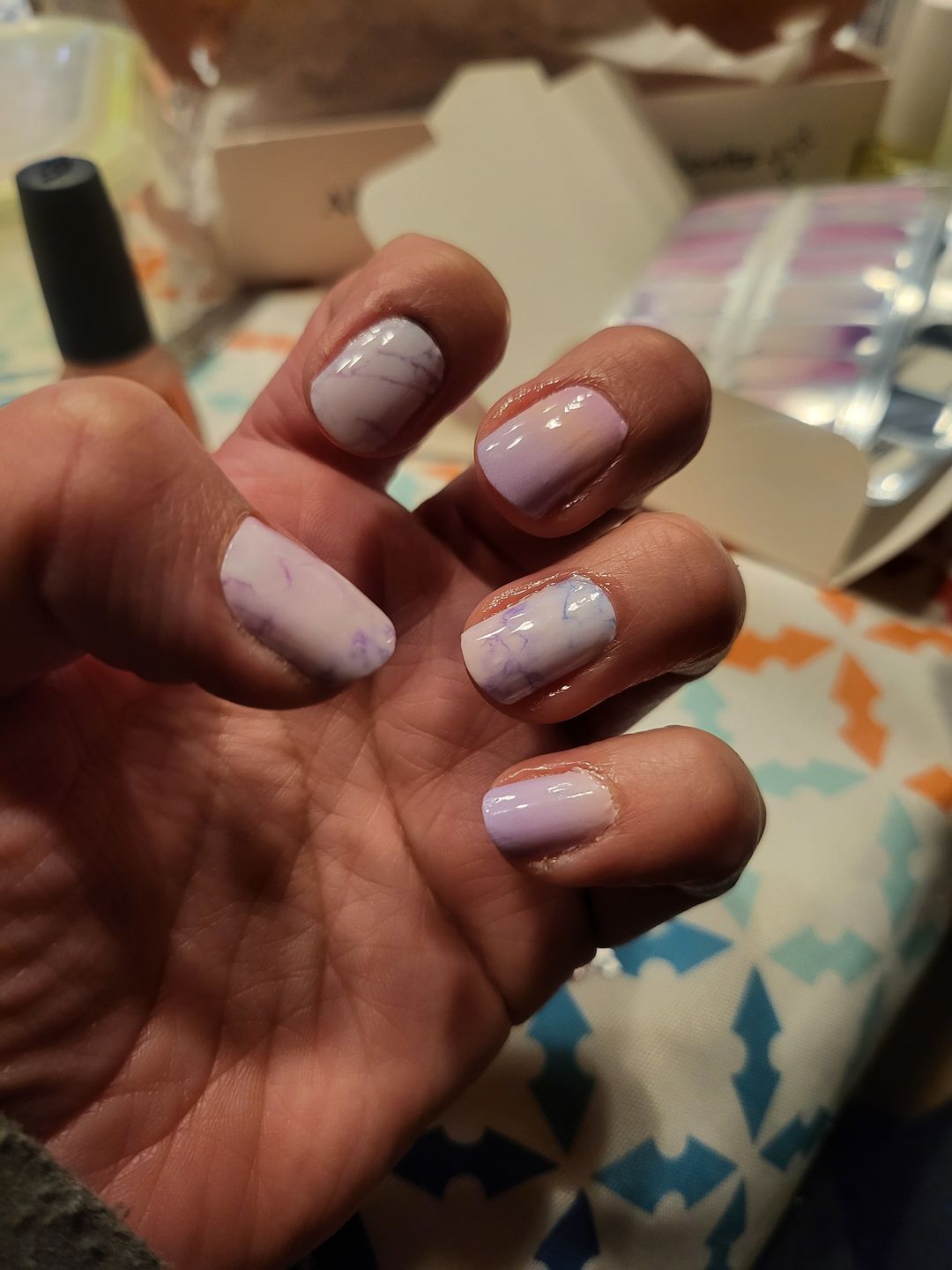 Customer photo review of Violeta Marmoleado