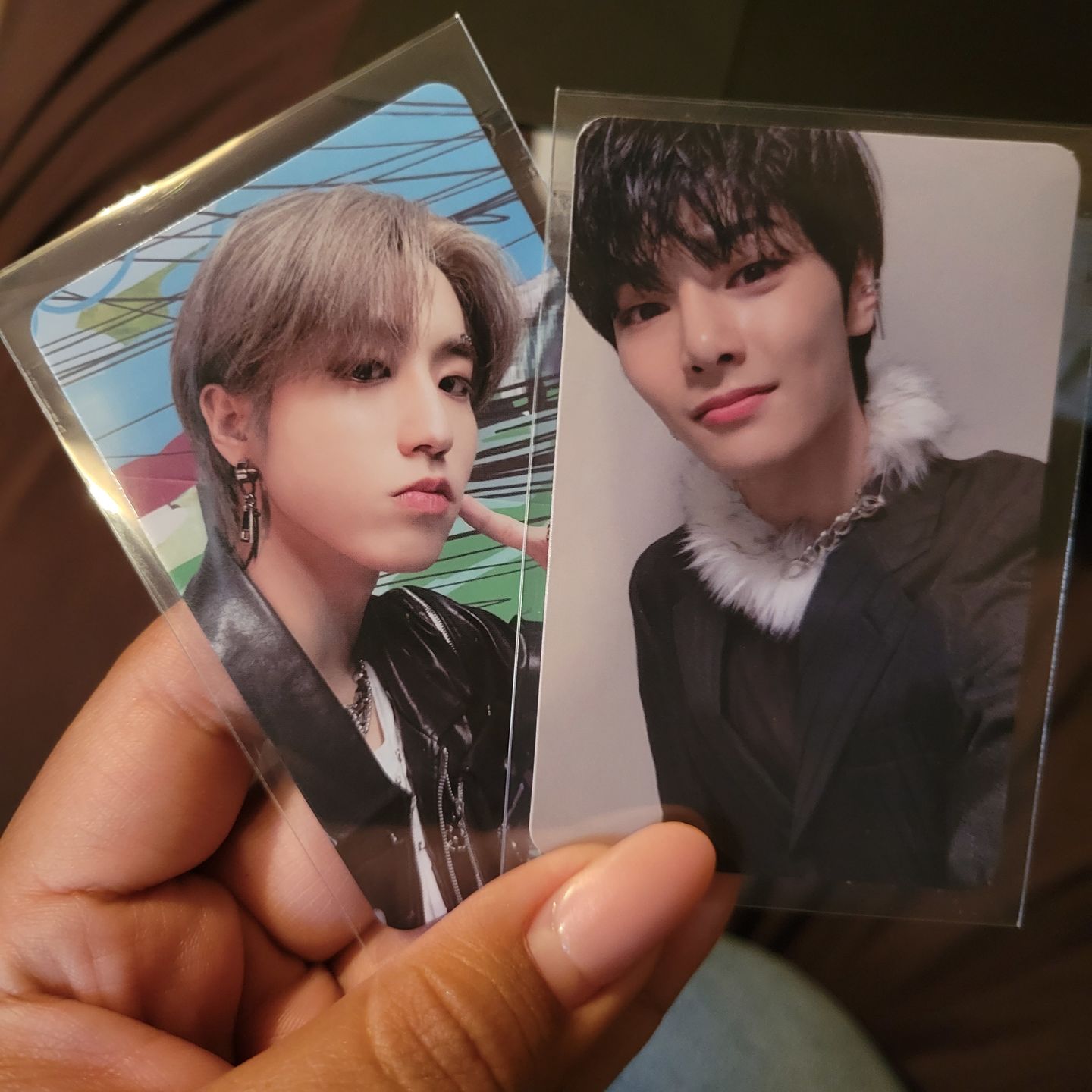 Customer photo review of PREMIUM RESEALABLE PHOTOCARD SLEEVES - CLEAR VERSION (61x91MM)