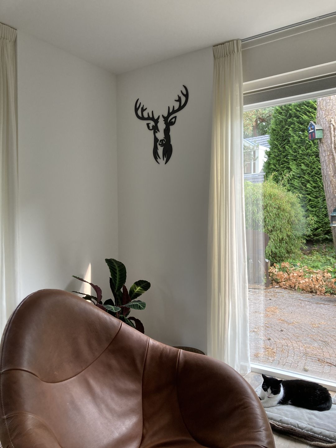 Customer photo review of Wanddecoratie dieren | Hert 2-delig