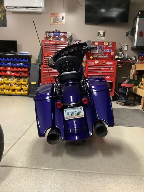 Customer photo review of Stretched Rear Fender Extension For 2014-2022 Harley Davidson Touring