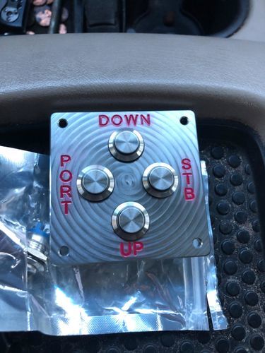 Customer photo review of 16mm Momentary Push Button Switch High Round Cap Waterproof High Flush Screw Terminals 1NO SPST
