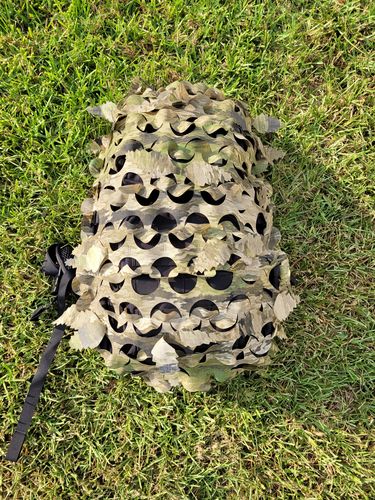 Customer photo review of Predator Ghillie™ Backpack Cover