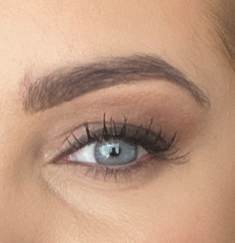 Customer photo review of iGlow Brow Pomade - Dark Brown