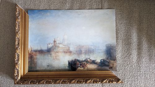 Customer photo review of Venice, Dogano and Santa Maria della Salute, 1843_1 by John Mallord William Turner RA