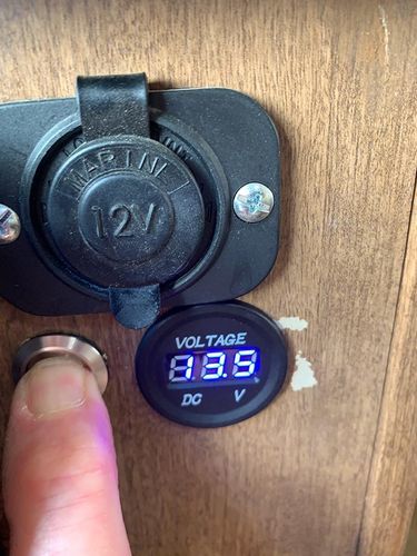Customer photo review of 2PCS 19mm Momentary Stainless Steel Metal Push Button Switch 250V 5A 1NO SPST