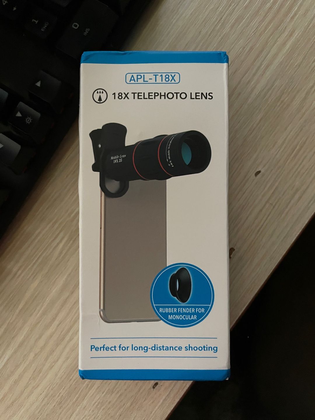 Customer photo review of SpectraZoom X 18 Phone Lens