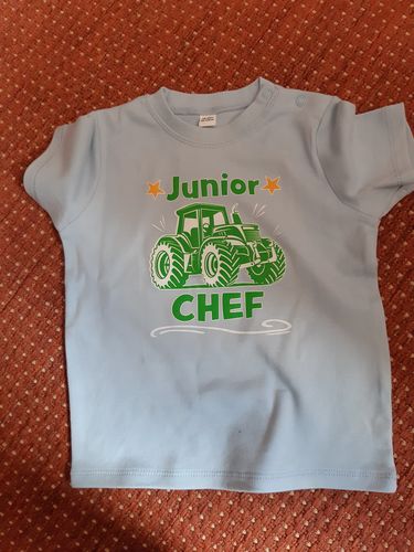 Customer photo review of Junior Chef Hofnachfolge   - Baby T-Shirt
