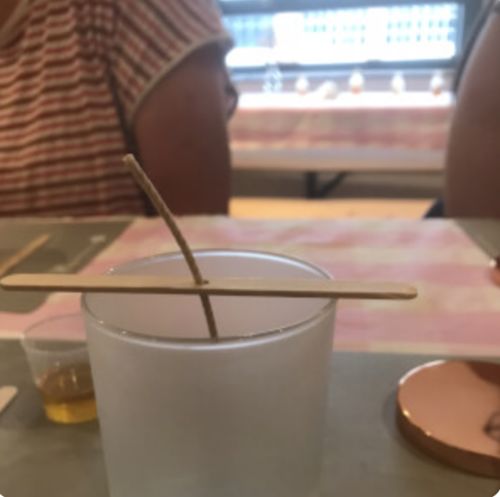 Customer photo review of Aromatherapy Candle Making Workshop, SHOREDITCH LONDON - £49