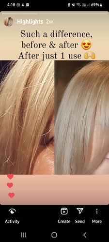 Customer photo review of Milkshake icy blonde duo