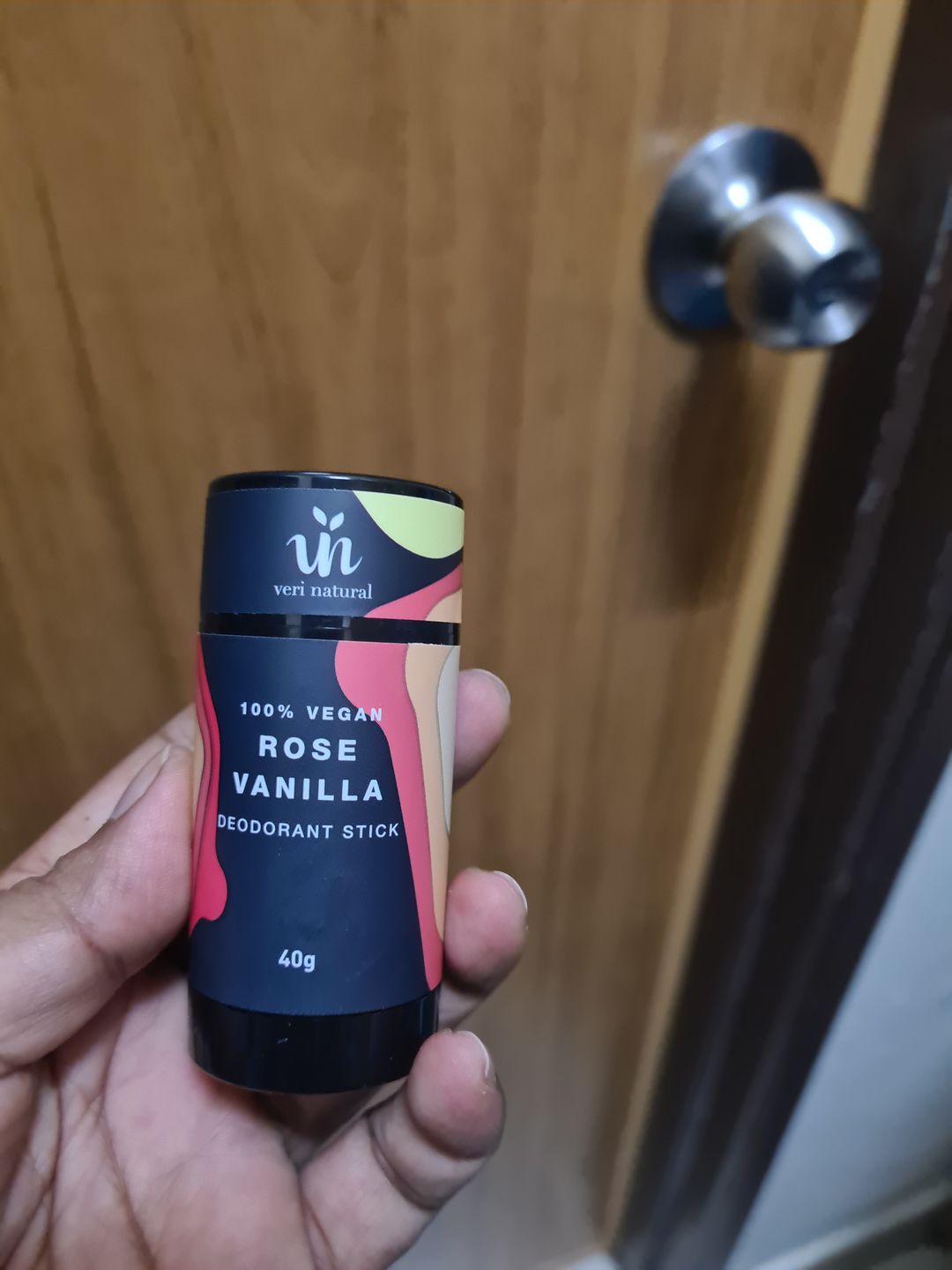 Customer photo review of Veri Natural Deodorant Stick