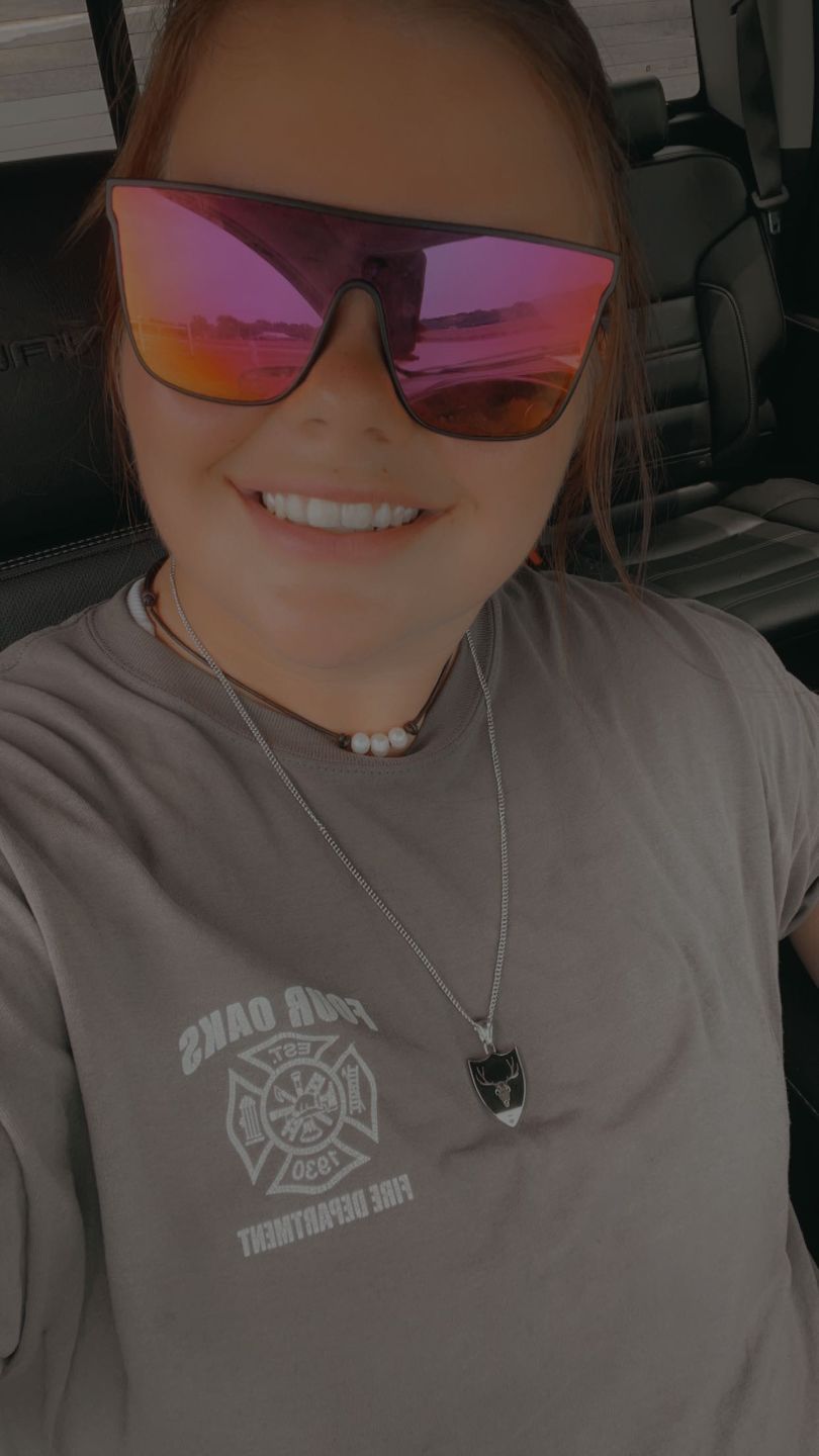 Customer photo review of Silver Deer - World's Best Shotgun Necklace