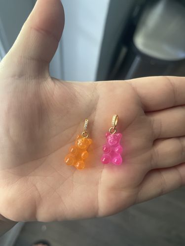 Customer photo review of Sweet Sweet Gummy Bear Pendant