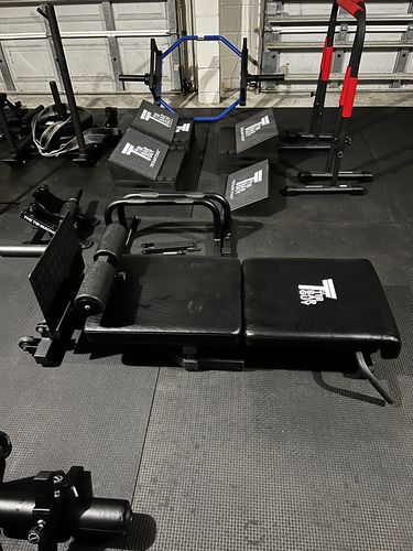 Customer photo review of The Nordic Back Extension Machine