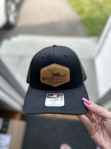 Customer photo review of Richardson 115 Custom Leather Patch Hat