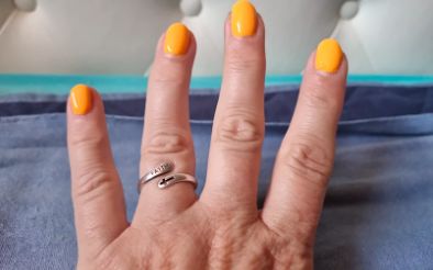 Customer photo review of "FAITH & CROSS" Ring in 925 Sterling Silver