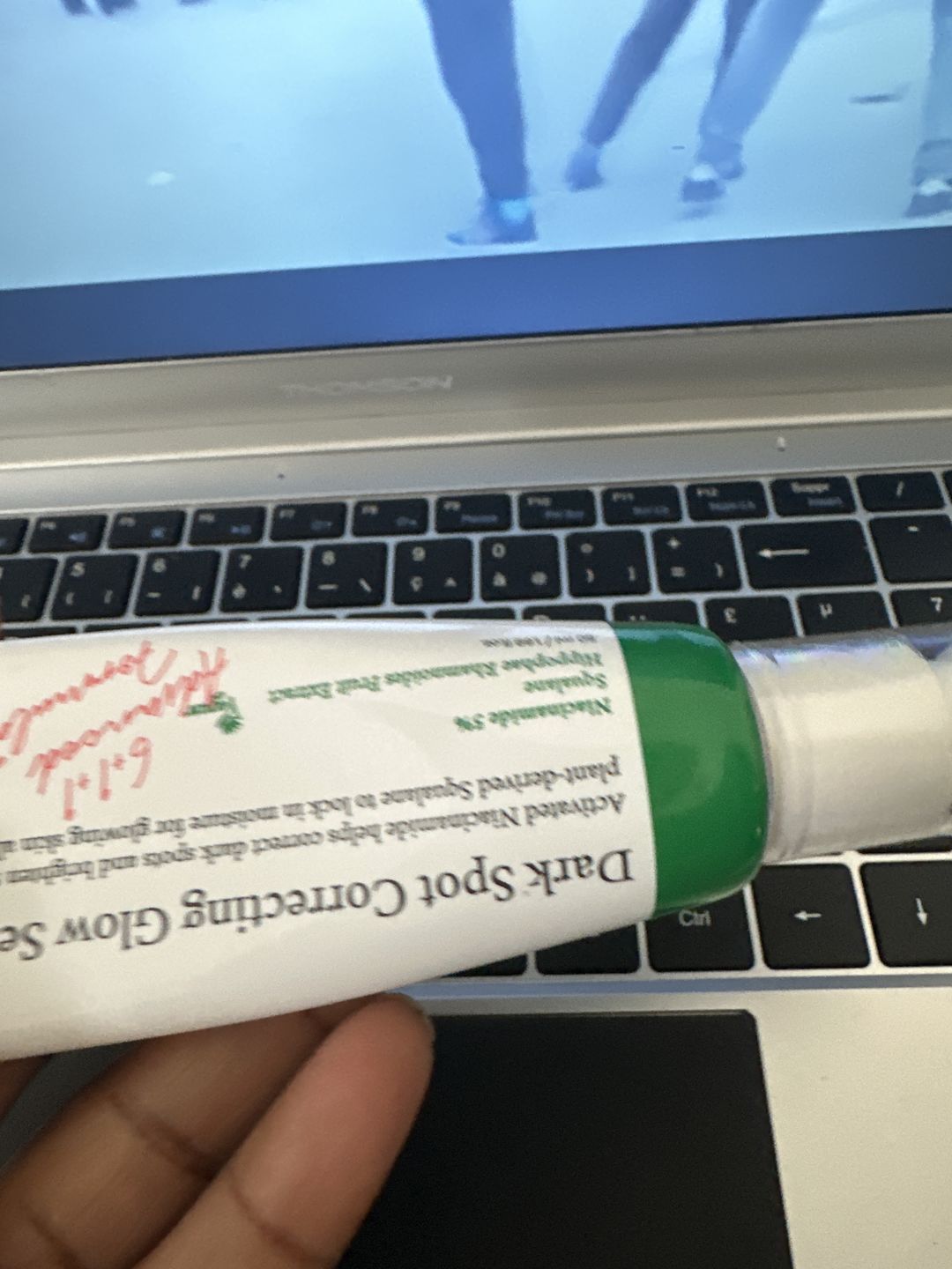Customer photo review of AXIS-Y - Sérum - Dark Spot Correcting Glow Serum