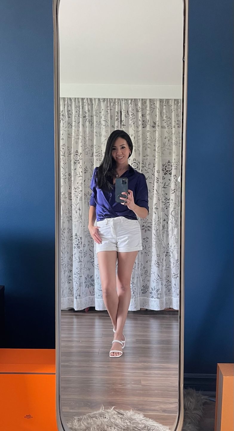 Customer photo review of Alexandra Blouse