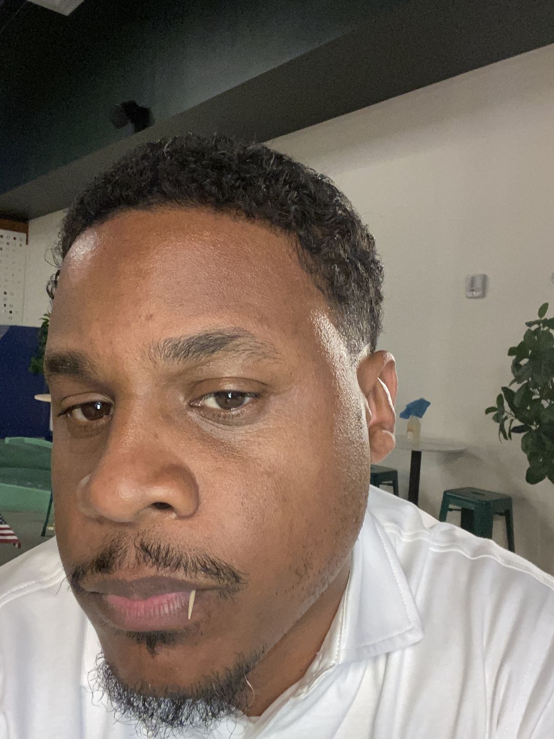 Customer photo review of Brown Sugar Exfoliating Scalp Scrub