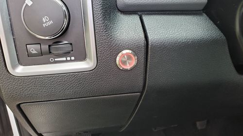Customer photo review of 19mm Latching Push Button Switch LED Stainless Steel