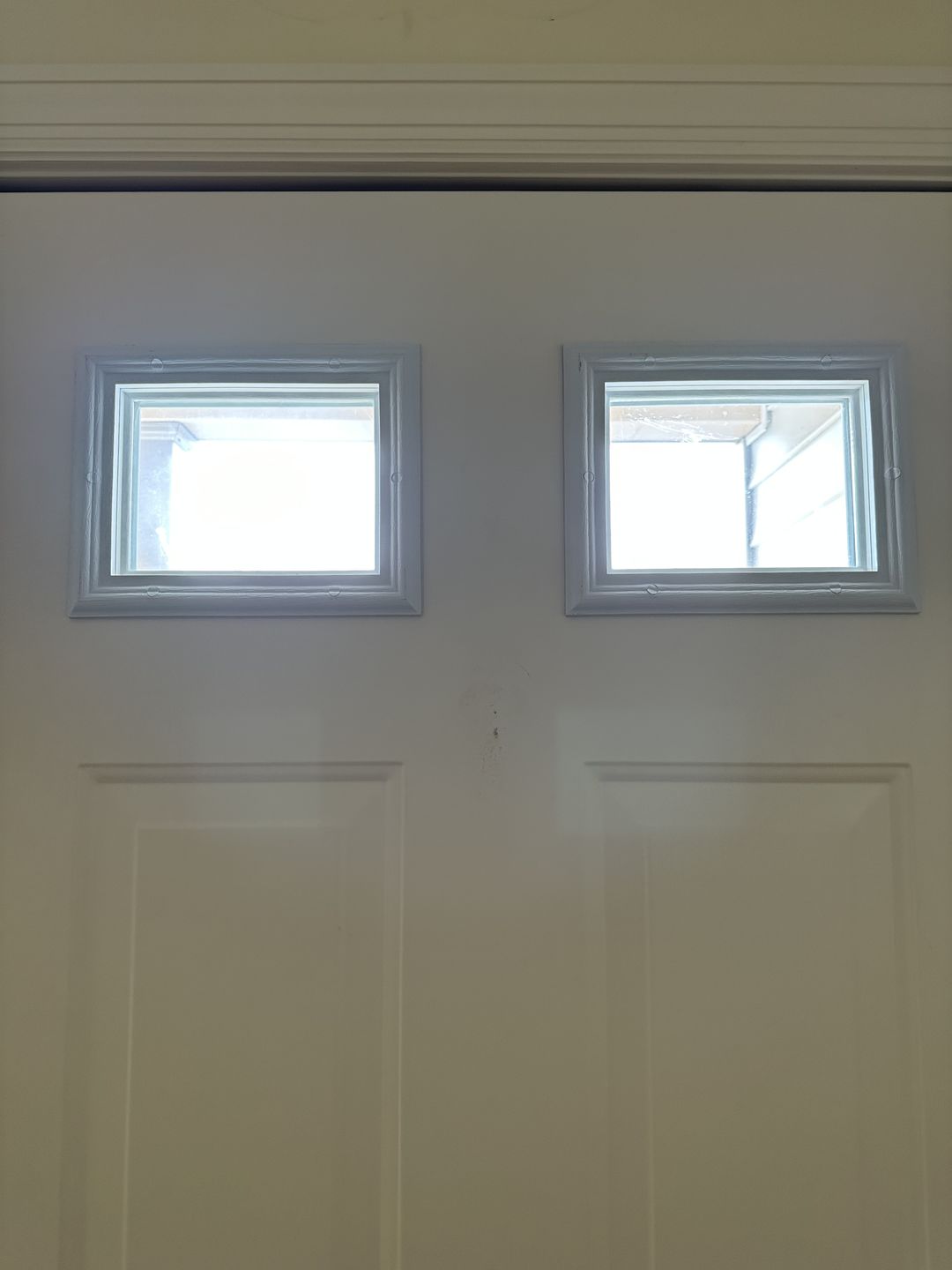Customer photo review of Clear 1 Lite Glass and Frame Kit (8" x 10" Frame Size)