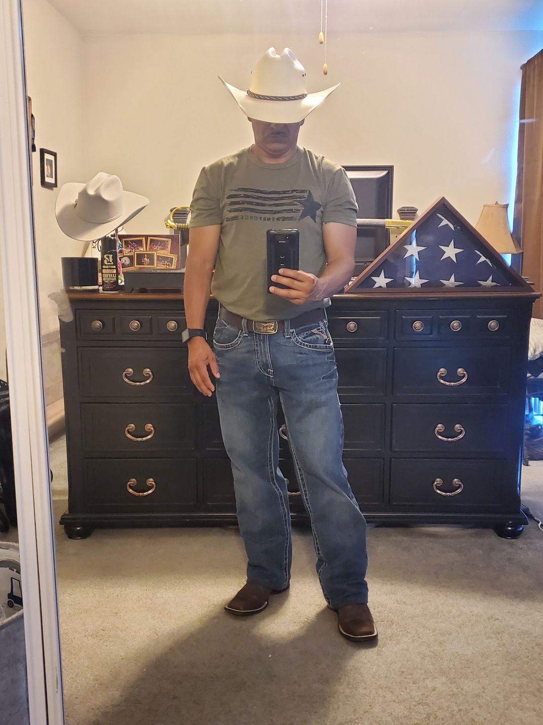 Customer photo review of Rugged O.G Tee