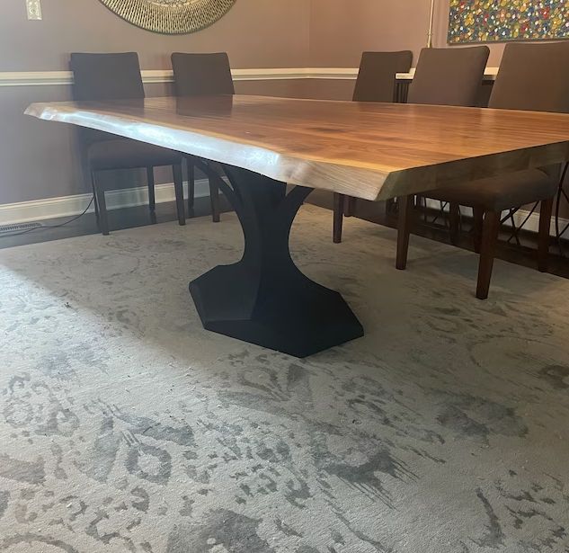 Customer photo review of Metal Table Base - 304 Dentro - 31, 22, 28H inch - Flowyline