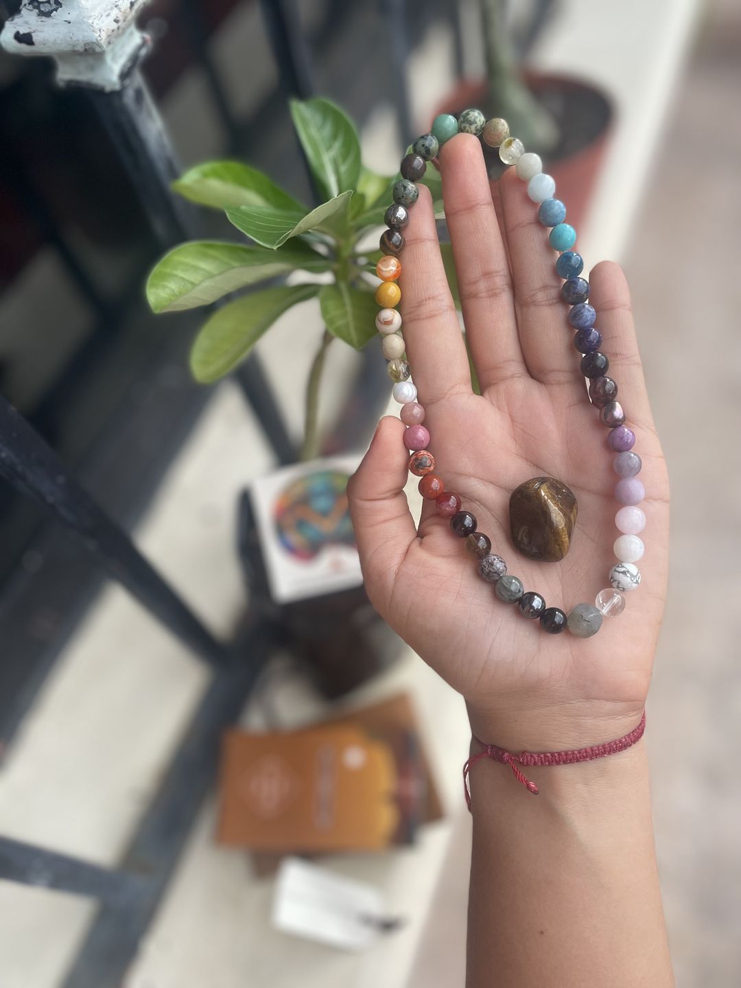 Customer photo review of Codificador Elástico "Unidad" de 45 Minerales (8 mm): Un Arcoiris de Energía 🌈