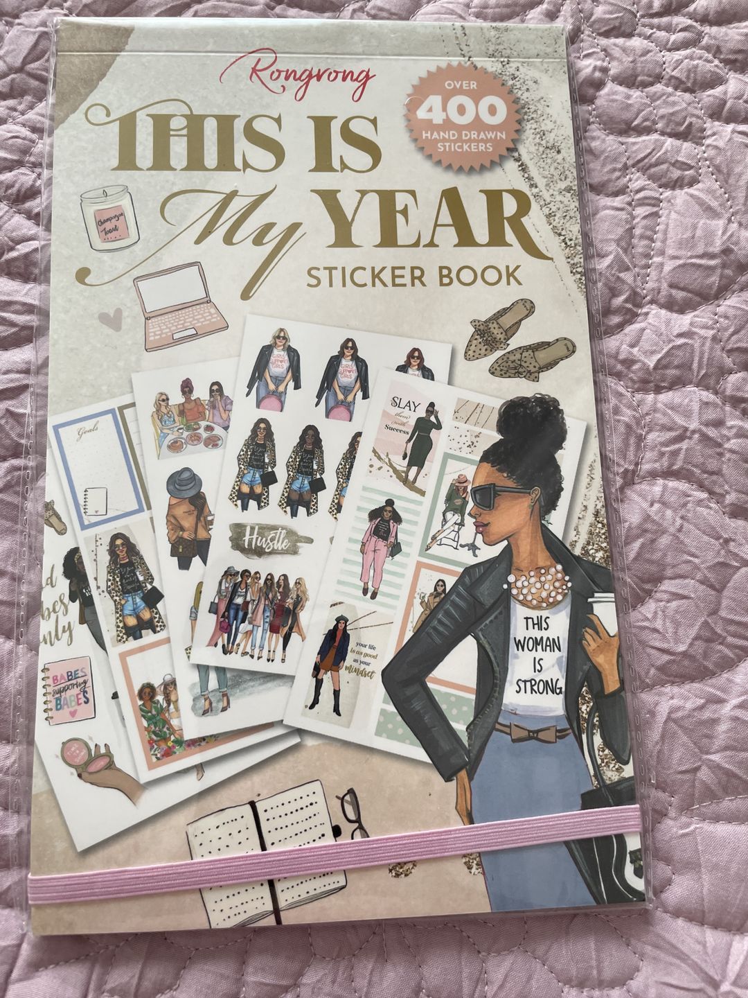 Customer photo review of This Is My Year Planner Sticker Book
