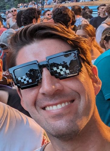 Customer photo review of Blackwing Pixels Sunglasses