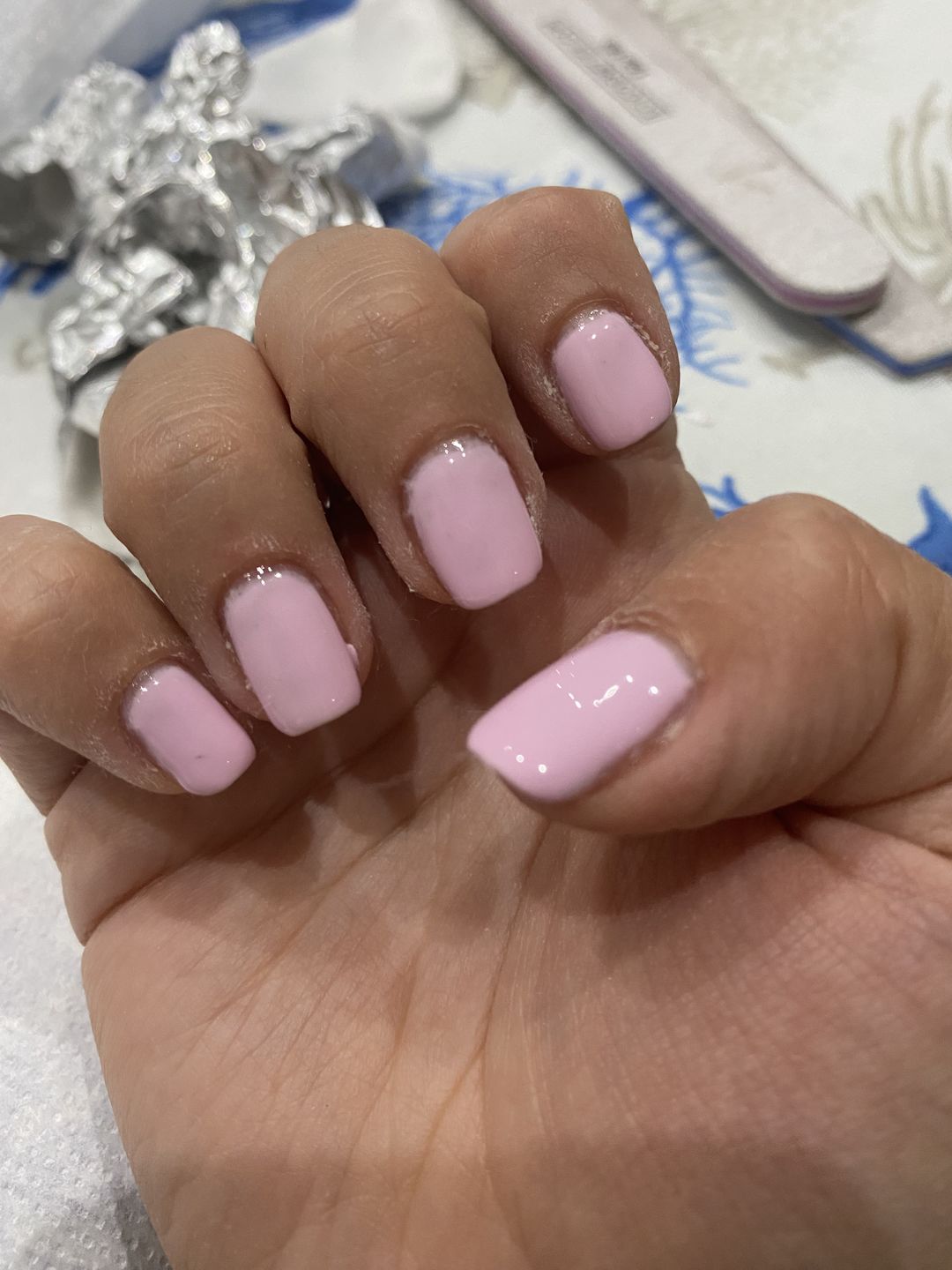 Customer photo review of Smalto Semipermanente LCI -  Rosa pastello 2