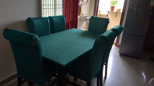Customer photo review of DivineTrendz Exclusive - Luxurious capitone  Elastic Chair & Table Cover