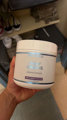 Customer photo review of Daily Greens Powder