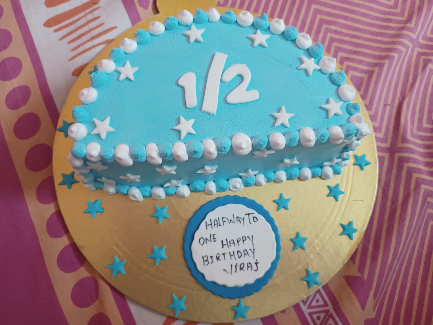 Customer photo review of Halfway there Cake