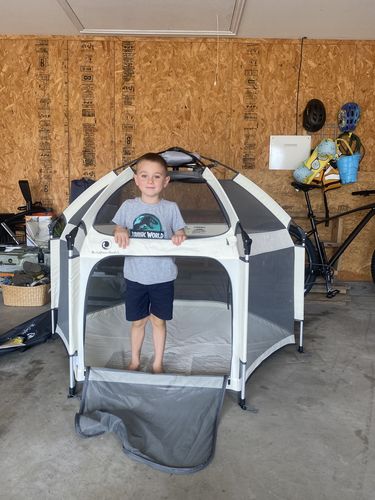 Customer photo review of Pop N' Go™ Playpen