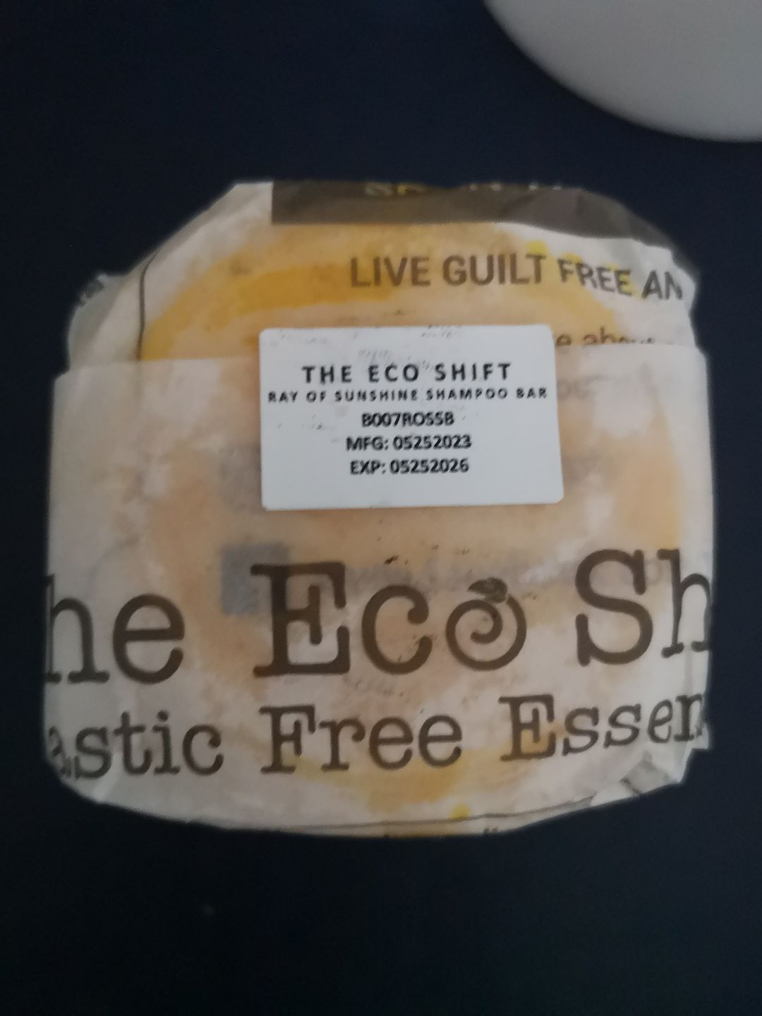 Customer photo review of Anti Hair Fall Shampoo Bar Ray of Sunshine