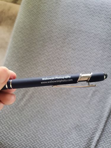 Customer photo review of Custom Engraved Pens