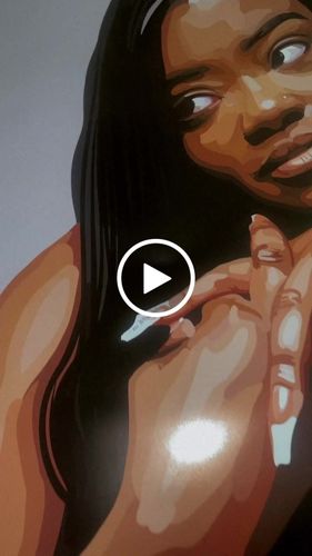 Customer video review of Custom Art Piece