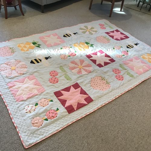 Customer photo review of Summer Sugar Quilt Pattern | Digital PDF Pattern