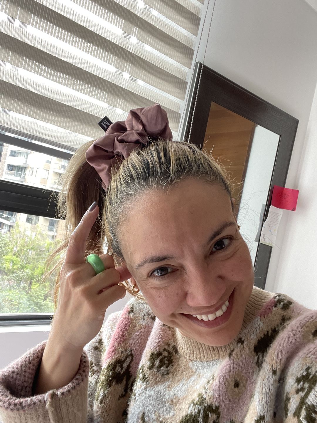 Customer photo review of Scrunchies Medianas